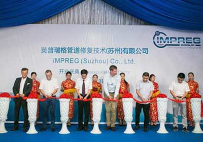 New IMPREG Group CIPP manufacterer location in China 2017